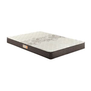 Colchão Casal D33 Bordado 128x188x20cm Ecoline Ecoflex Marrom