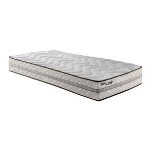 Colchão Solteiro Unique D33 Plus Duoface 20x88x188cm Rustico Branco/clean