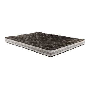 Colchão Solteiro Unique D33 Plus Duoface 14x128x188cm Preto Elegancy/black