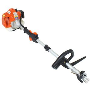 Kit De Roçadeira Lateral Multifuncional E Rolo De Fio De Nylon 3mm 226 Metros Vulcan Trent Laranja