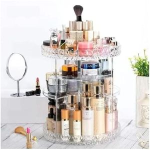 Organizador De Maquiagem Porta Cosméticos Giratório 360°