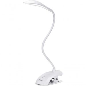 Luminária De Mesa Touch 14 Leds Ajustavel Garra Branca