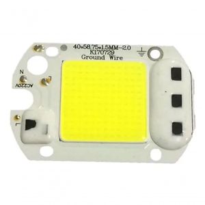 Kit 100 Chip Led 50W 6000K Funciona Sem Reator 220V