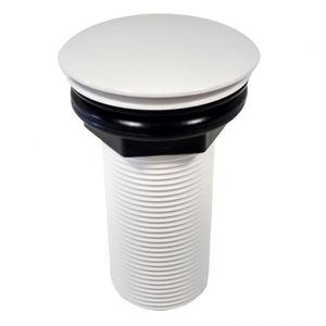 Válvula Pratika Cobertura Total Abs Quadrada 1 ¼ " Branco