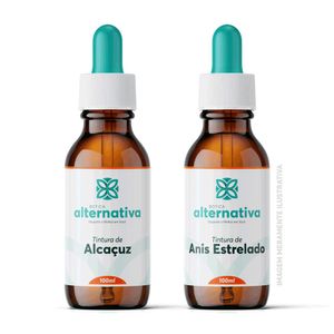 Tintura De Alcaçuz E Anis Estrelado 100ml