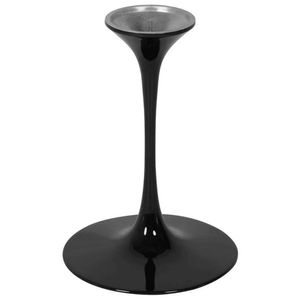 Base de Mesa Lateral Para Tampo de Até 51cm Preto