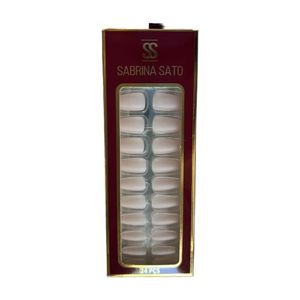 Sabrina Sato Unhas Postiças Autocolantes Nude Rosê Ss2376-4 Com 24