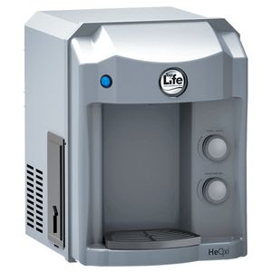 Purificador De Água Alcalina Ionizada Com Ozônio Gelada Heoxi - Top Life Prata 220v