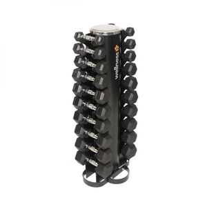 Torre para Halteres Hexagonal 1 a 10kg Wellness