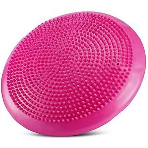 Disco Equilíbrio Inflável Balance Cushion 33cm Bomba Rosa