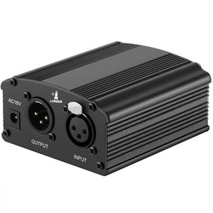 Phantom Power Fonte 48v Entrada Xlr Microfone Condens. 220V