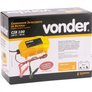 Carregador Inteligente De Bateria Cib 100 Vonder 220v