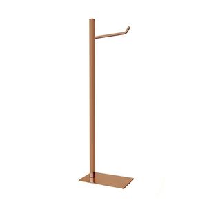 Papeleira De Chão 1 Haste Inox Square Sq12475 Ducon Metais Rosé Gold