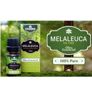 Óleo Essencial de Melaleuca Tea Tree 10ml Chamed