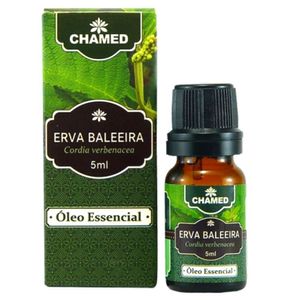 Óleo Essencial De Erva Baleeira 5ml 100% Puro Chamed