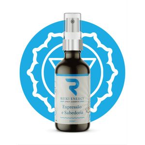 Reiki Energy Chakra 5 - Expressão E Sabedoria 30ml