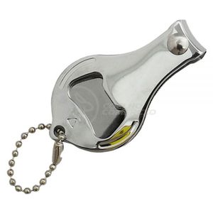 Kit 10 Cortador De Unha Aço Abridor De Garrafa Chaveiro