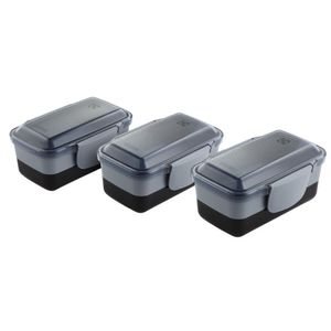 Conjunto De Lunch Box Preta Electrolux - 03 Unidades