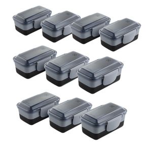 Conjunto De Lunch Box Preta Electrolux - 10 Unidades