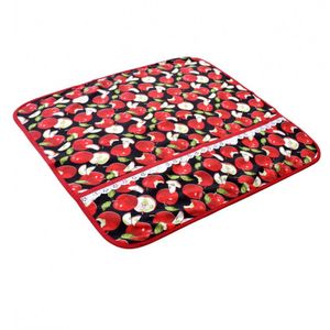 Capa Para Fogão De 04 Bocas 57cm X 57cm Tecido Misto Maçã