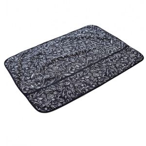 Capa Para Fogão De 06 Bocas 82cm X 57cm Misto Preto E Branco