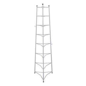 Tripé Porta Panelas Estrela Branco 8 Compartimentos 150cm