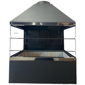 Churrasqueira de Parede Com Vidro E62v