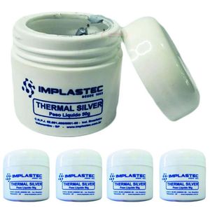 Pasta Térmica Thermal Silver Implastec Pote 50g