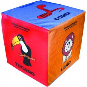 Cubo Educativo Animais Selvagens