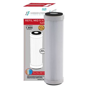 Refil Filtro Mid 9.3/4´´ Hidrofiltros Lavável