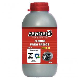 Fluido Freio Dot 3 200ml - Radnaq Sem Variação único