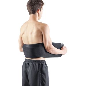 Suporte Para Bolsa De Gel Lombar Or67 Neoprene Preto