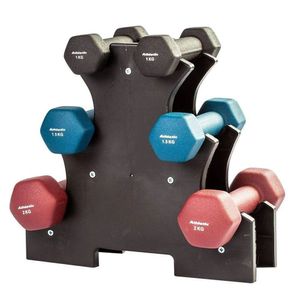 Kit Halter Sextavados 9 Kg Conjunto Suporte 16381 Athetic