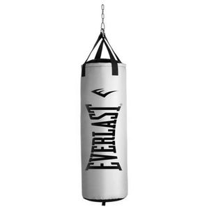 Saco Boxe Pancada Everlast 80lb. Vazio 101x33cm Cinza