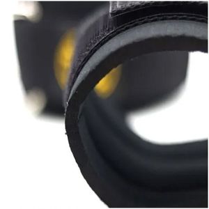 Puxador Perna Glúteo Simples Com Argolas Duplas Preto