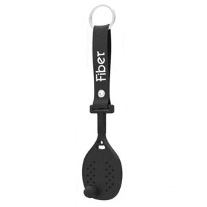 Chaveiro Fiber Sports 3d Raquete Beach Tennis Cor Preto