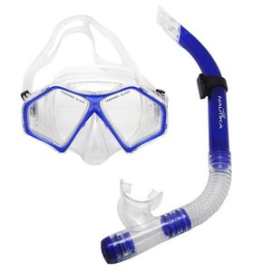 Kit De Mergulho Spider Ntk Azul Azul