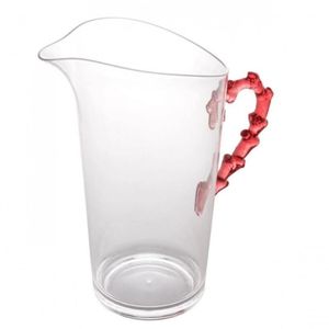 Jarra De Acrilico Coral Vermelho 2,4 Litros - Rojemac