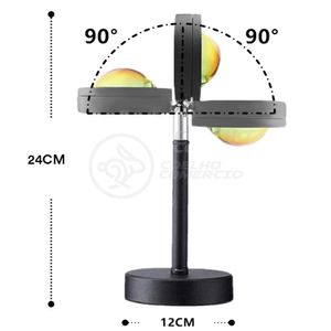 Mini Ring Light Sunset Projetor Lâmpada Tiktok Usb Vermelho