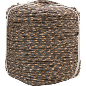 Corda Multifilamento Trançada 10,0mm 11,0kg 147 Metros Cinza