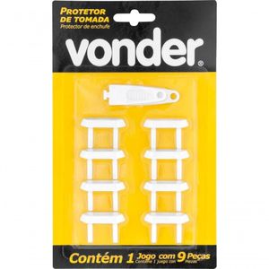 Protetor De Tomada Conjunto 9pçs