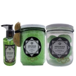 Sais De Banho, Trufas Efervescentes E Espuma De Banho Bambu