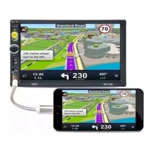 Multimídia Automotivo Mp5 Com Tela De 7 Polegadas Touch Scre