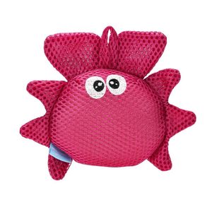 Esponja De Banho Bubbles Caranguejo Divertido Rosa