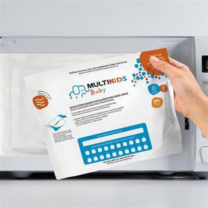Saquinhos Para Esterilizar No Micro-ondas 6 Peças Multikids Baby - Bb157 Branco Nao Se Aplica