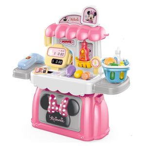 Maleta 3 Em 1 Mercado Da Minnie Com Som E Acessórios Multikids - Br1570 Rosa