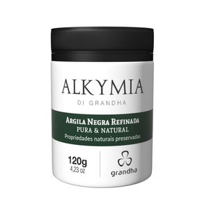Argila Negra Refinada Alkymia 120 G