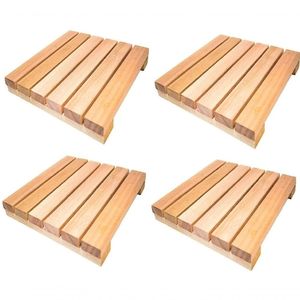 Deck De Qualidade Modular Reforçado Madeira Para Piscina