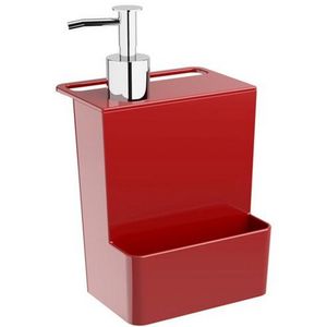 Dispenser Para Pia Coza Multi 20719/0465 Em Poliestireno Vermelho