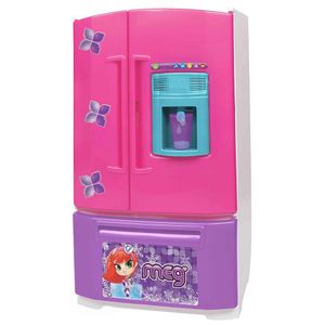 Geladeira Inverse Magic Toys Com Dispenser De Água Rosa